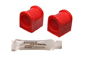 Ford Escort Sway Bar Bushing Set - Front - Energy Suspension - 25mm, Hyper-Flex Polyurethane - Red - `97-`01 Ford Escort Sway Bar Bushing Set - Front - Energy Suspension - 25mm, Hyper-Flex Polyurethane - Red - `97-`01